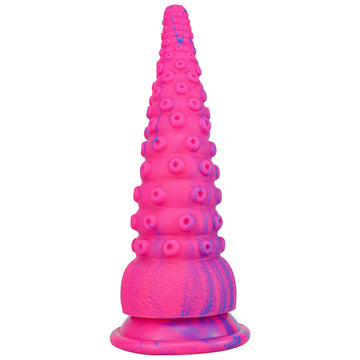 Pink Octopus Feet Suction Cup Tentacle Dildo
