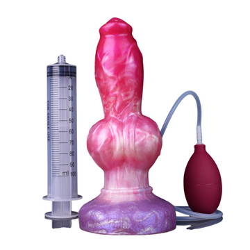 8 Inch Big Knot Fantasy Dog Dildo