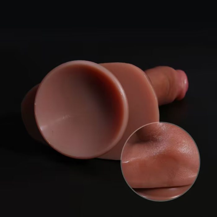 Realistic Skin Dildos Suction Cup 9 Inch