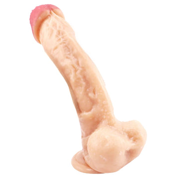 Flesh Colored Realistic Veins 9 Inch Dildo