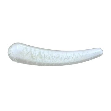 Luminous Transparent Massage Stick Glass Dildo