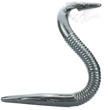 30 Inch Grey Double Headed Snake Dildo