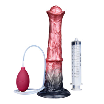11 Inch Ejaculation Silicone Fantasy Horse Dildo