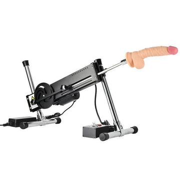 Super Powerful Sex Machine With 2 Dildo