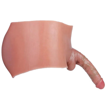 Silicone Wearable Strap-on Hollow Dildo Panties