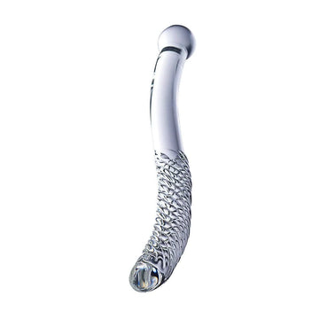 Cervix Serpent Dildo Glass Smooth Threaded