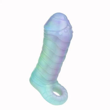 Silicone Luminous Caterpillar Alien Penis Sleeve
