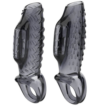 Texture Opening Male Vibrating Penis Sleeve