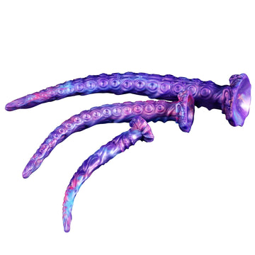 Purple Extra Long Tentacle Fantasy Monster Dildo