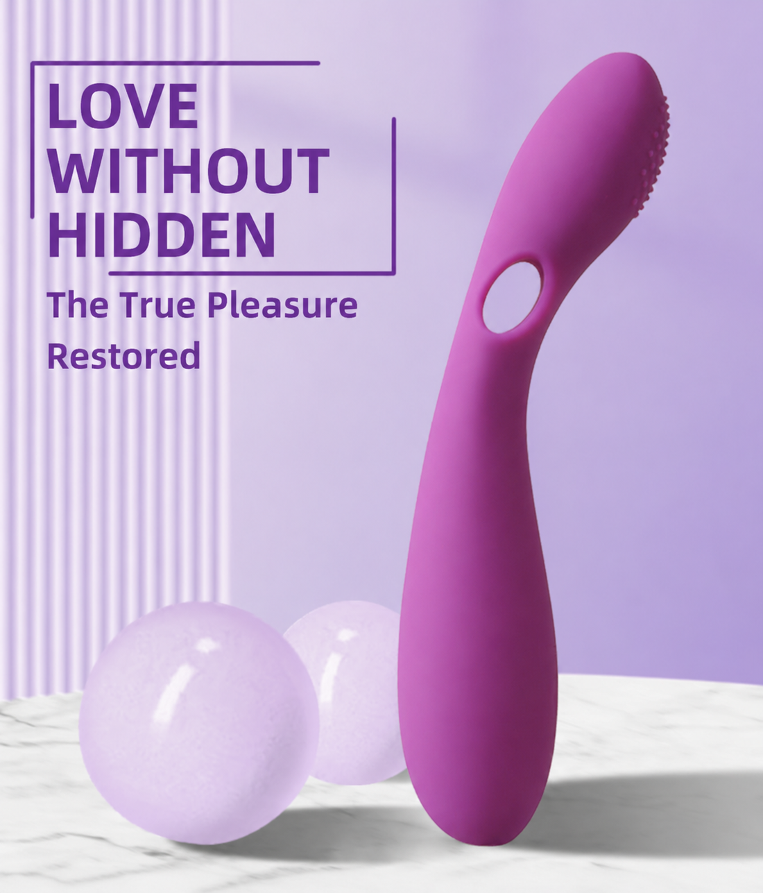 Pink Portable Waterproof Quiet G-Spot Vibrator