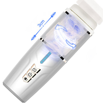 Telescopic Rotating Blowjob Cock Milking Machine