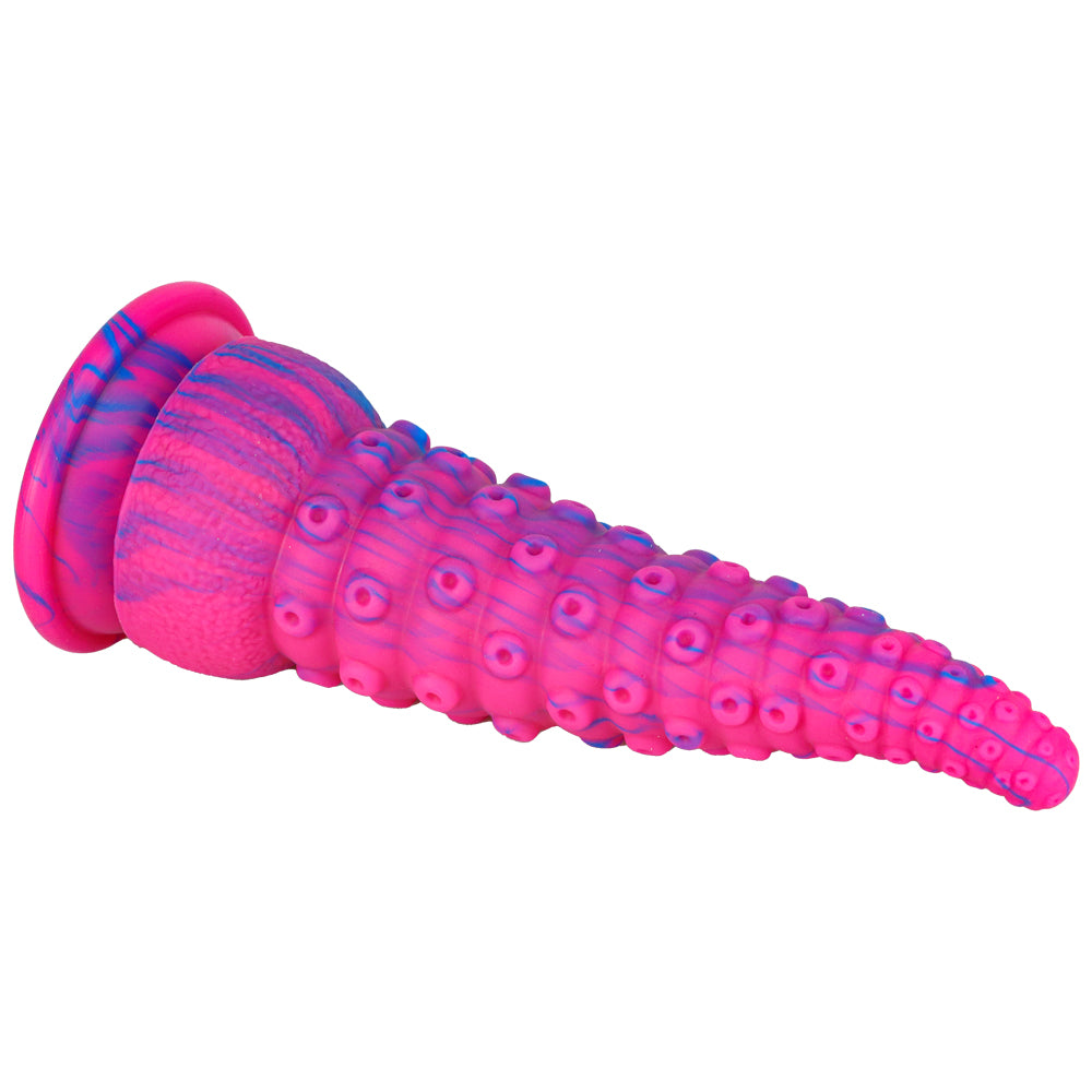 Pink Octopus Feet Suction Cup Dildo