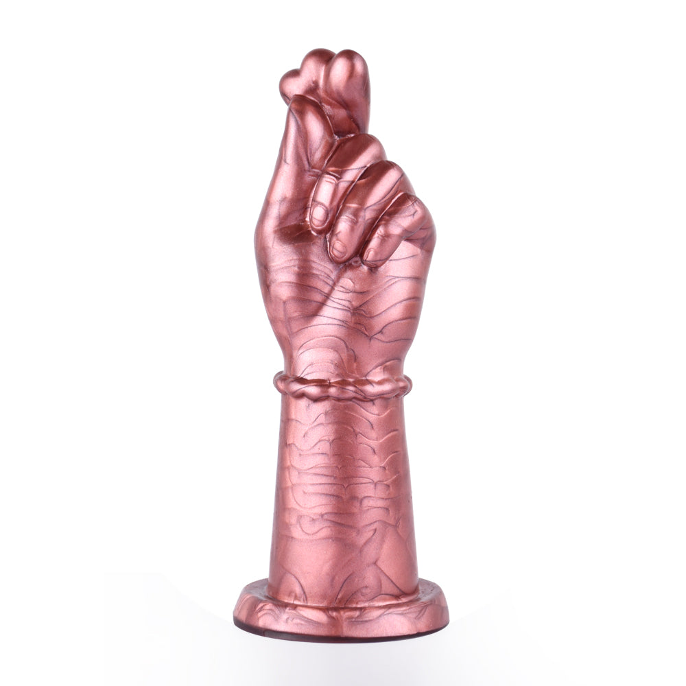 5 Inch Silicone Heart Hand Fist Dildo