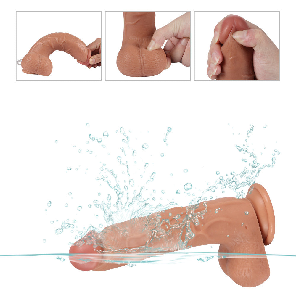 8inch Realistic Squirting Dildo