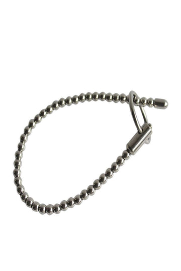 Stainless Steel Beaded Sperm Stopper Penis Plug