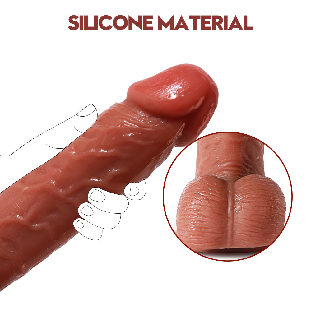 7.28 inch Silicone Dildo