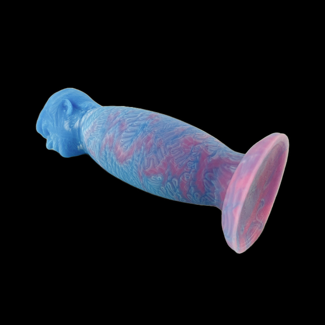 5 Inch Blue Cylindrical Anal Trump Dildo