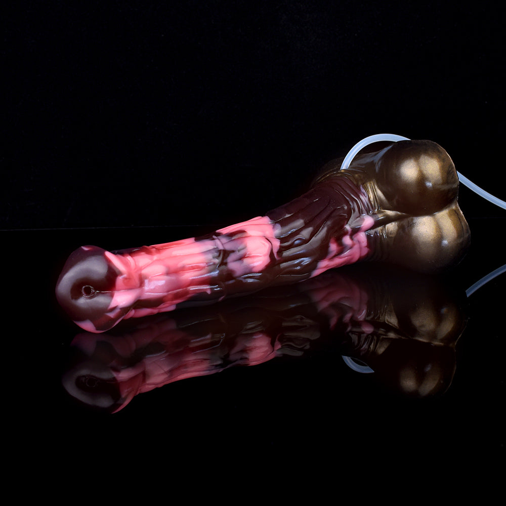 10 Inch Fantasy Silicone Horse Ejaculating Dildo