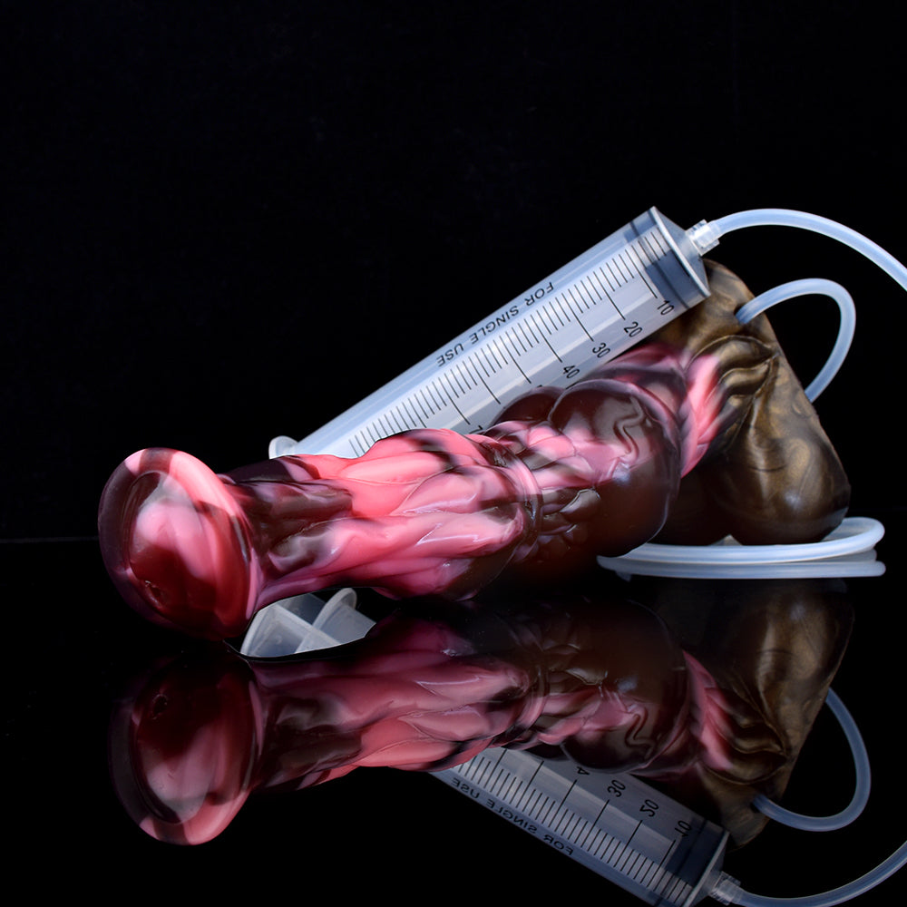 10 Inch Fantasy Knot Horse Squirting Dildo