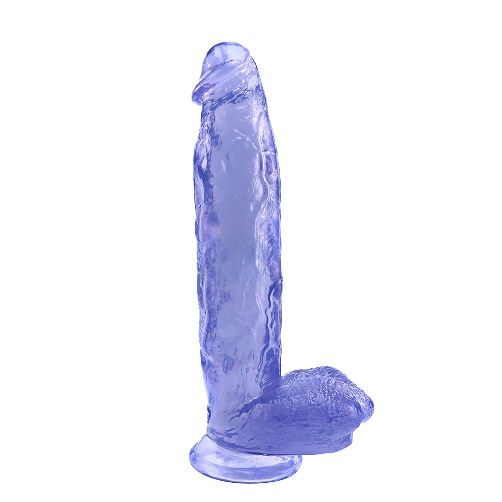 11 Inch Big Thick Blue Jelly Dildo