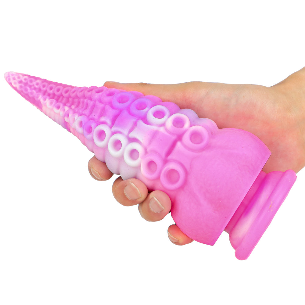 8 Inch Pink Tentacle Dildo