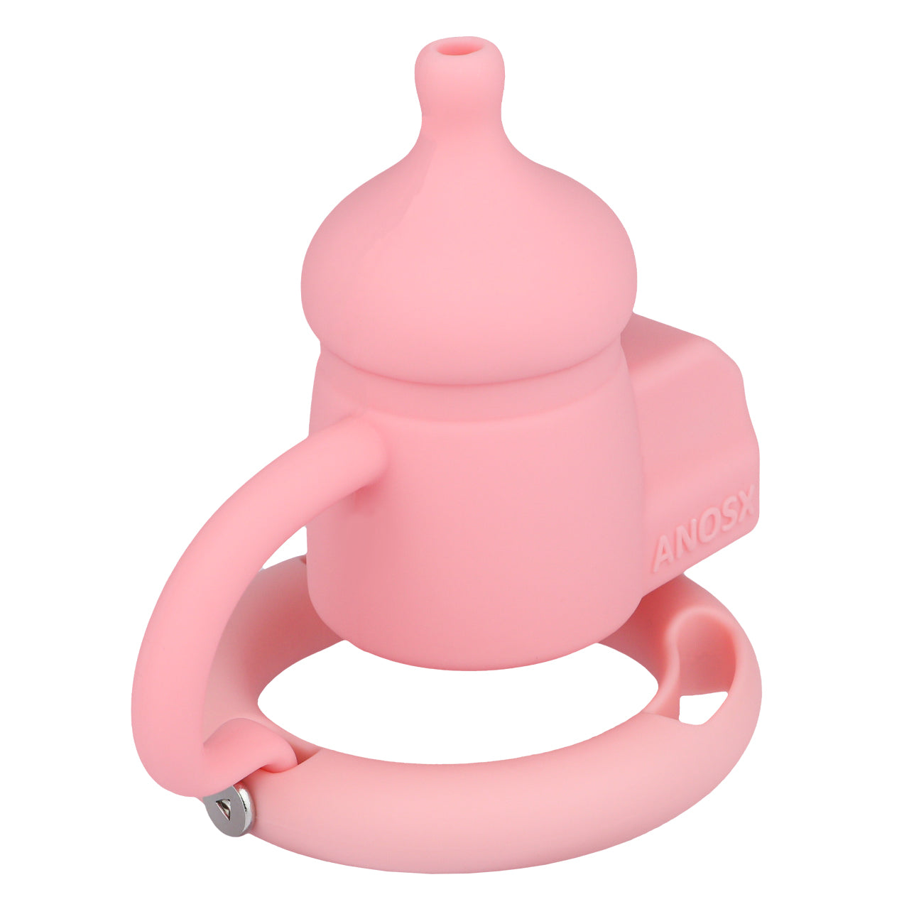 Anime Pink Cute Sissy Chastity Cage