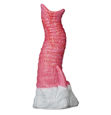 7 Inch Pink Curvy Animal Elephant Dildo