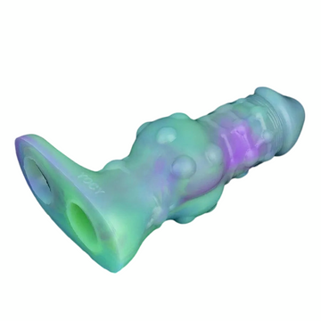 7 Inch Luminous Alien Spiked Penis Sleeve