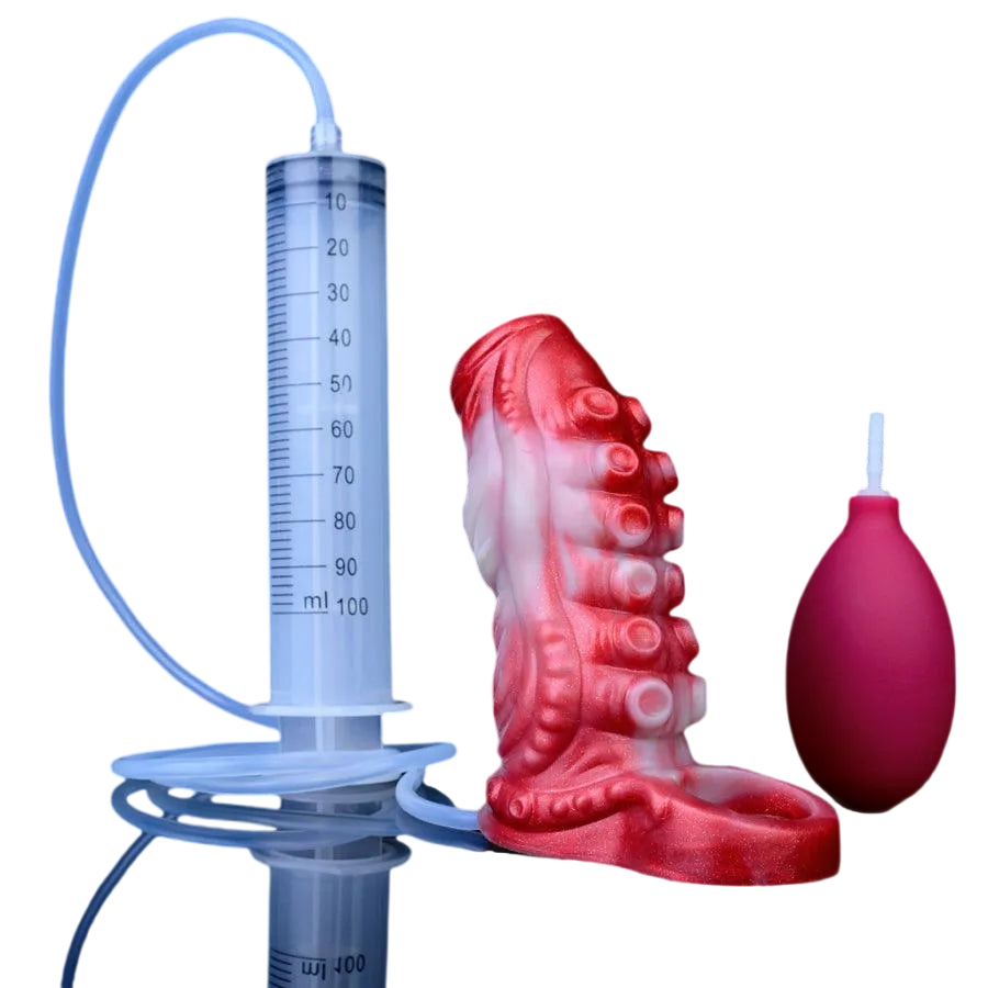 Monster Tentacle Silicone Spermable Penis Sleeve