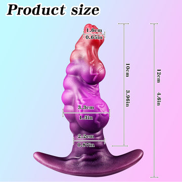 Monster Dog Knot Silicone Anal Plug Dildo