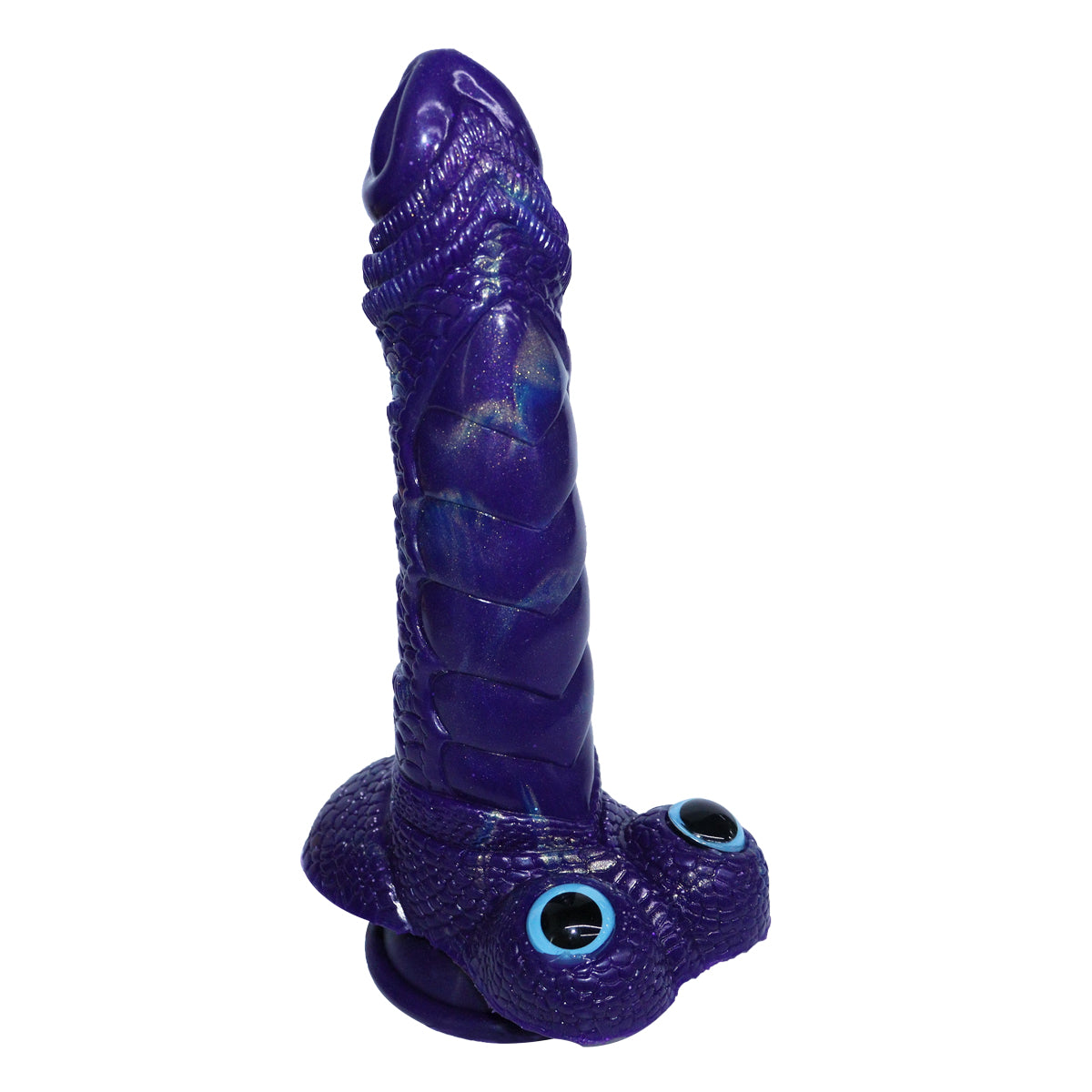 Sci-Fi Dragon Scale Dildo with Vibrator