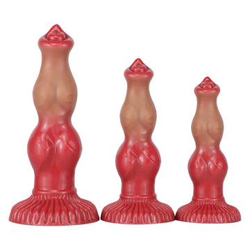 Red Wolf Penis Sex Toy Canine Animal Dildo