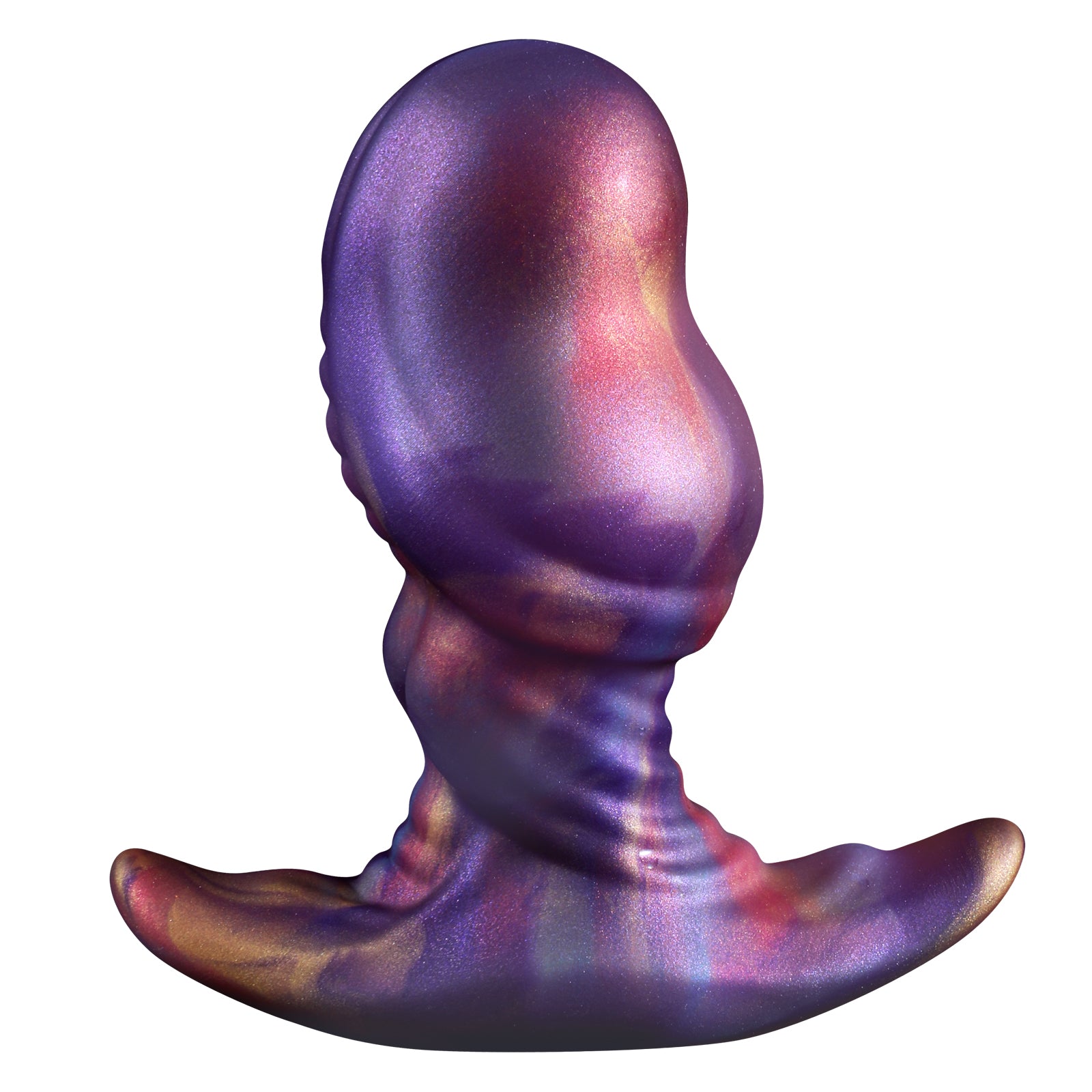 Colorful Smooth Penis Head Silicone Butt Plug