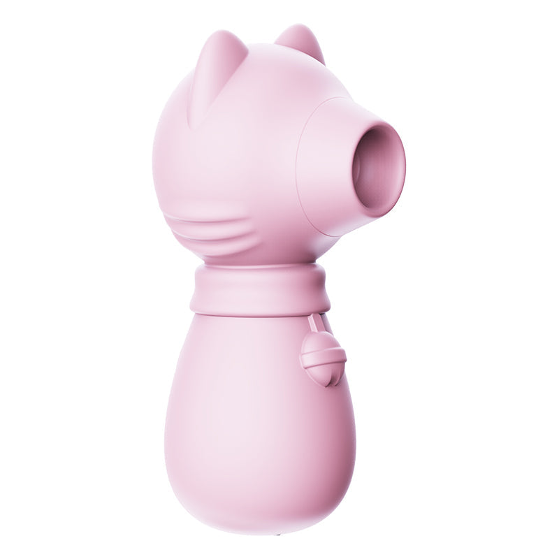 Pink Cute Jumping Cat Clitoris Sucker