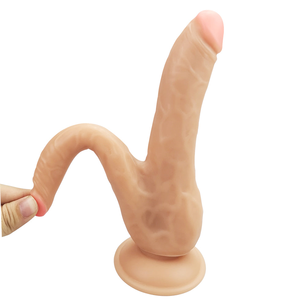 8 Inch Beginner Double Penetration Dildo