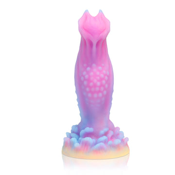 Liquid Silicone Fantasy Textured Dragon Dildo