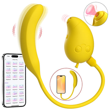 Mango Banana Sucking Vibrating Egg for Couples