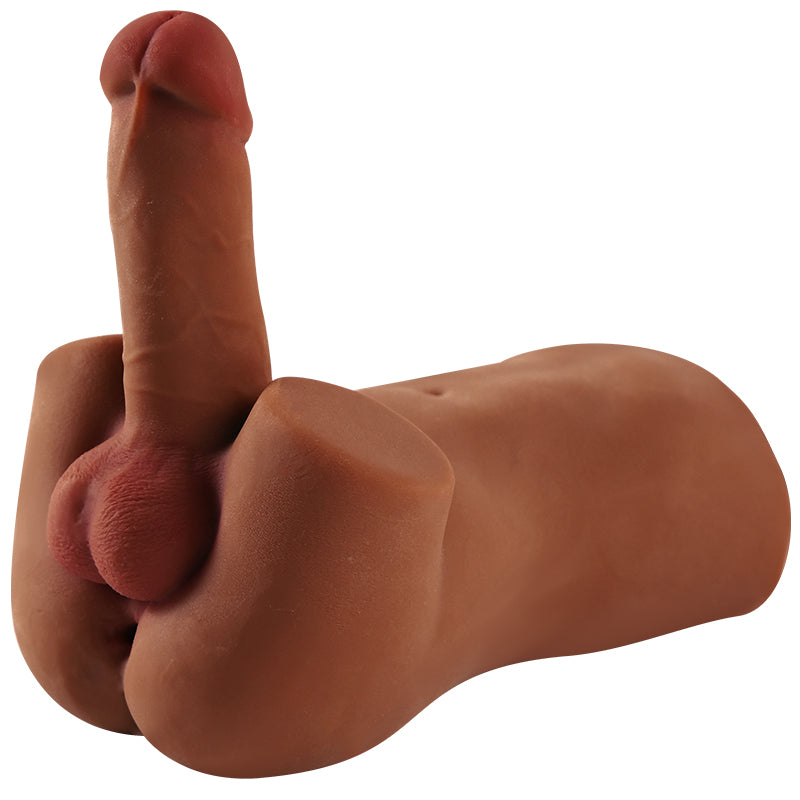 Small Realistic Beginner Male Torso Dildo