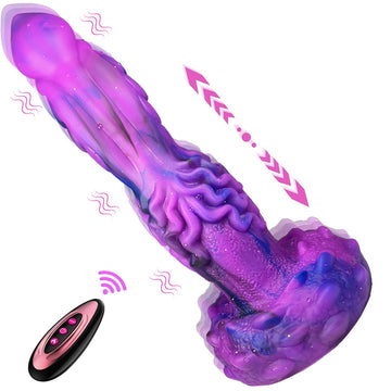 9 inch Anal Thrusting Monster Dildo