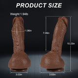 Load image into Gallery viewer, G Spot Thrill up Brown Realistic Dildo