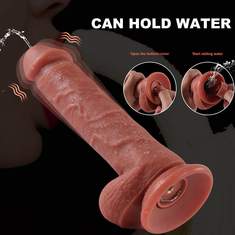 Vibrating Dildo Ejaculating Lifelike Remote controlled