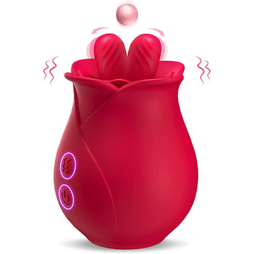 Rose Bud Vibrator Clitoral Massager Discreet Sex Toy