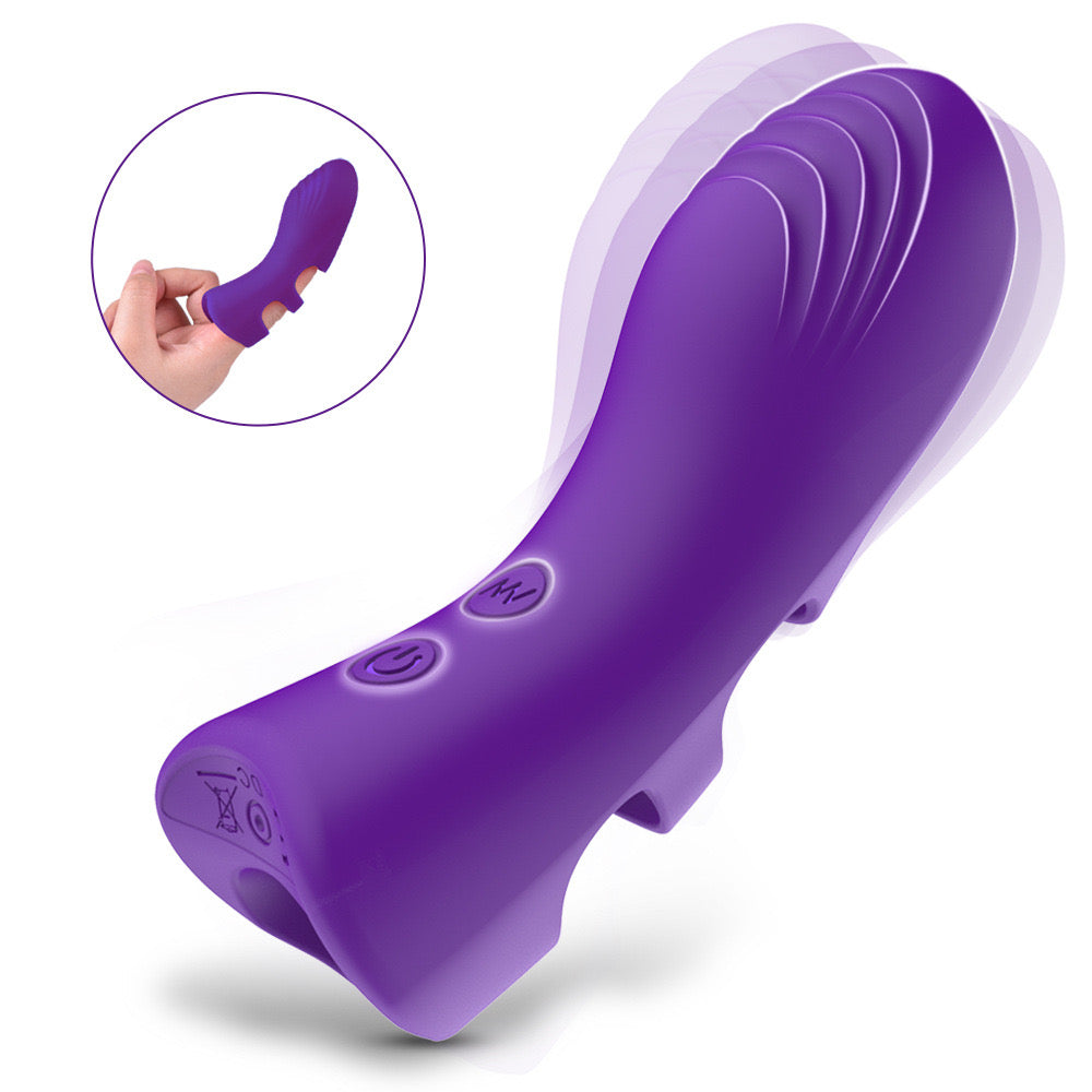 Thumb Vibrator G spot Finger dildo