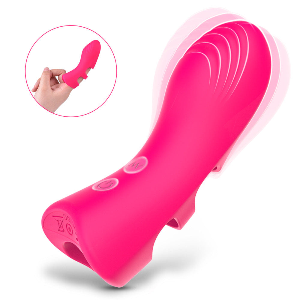 Thumb Vibrator G spot Finger dildo