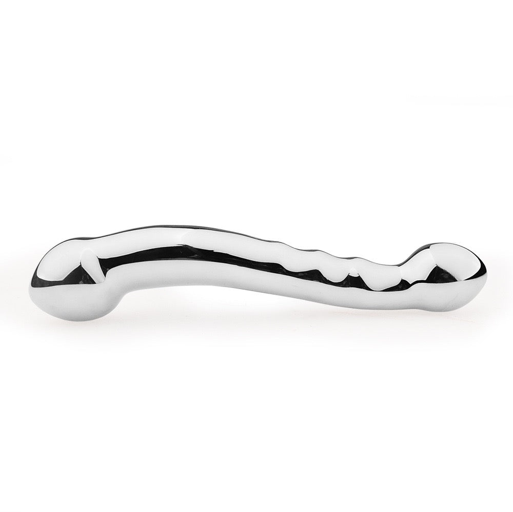 Stainless Steel Dildo Dual Head Massage