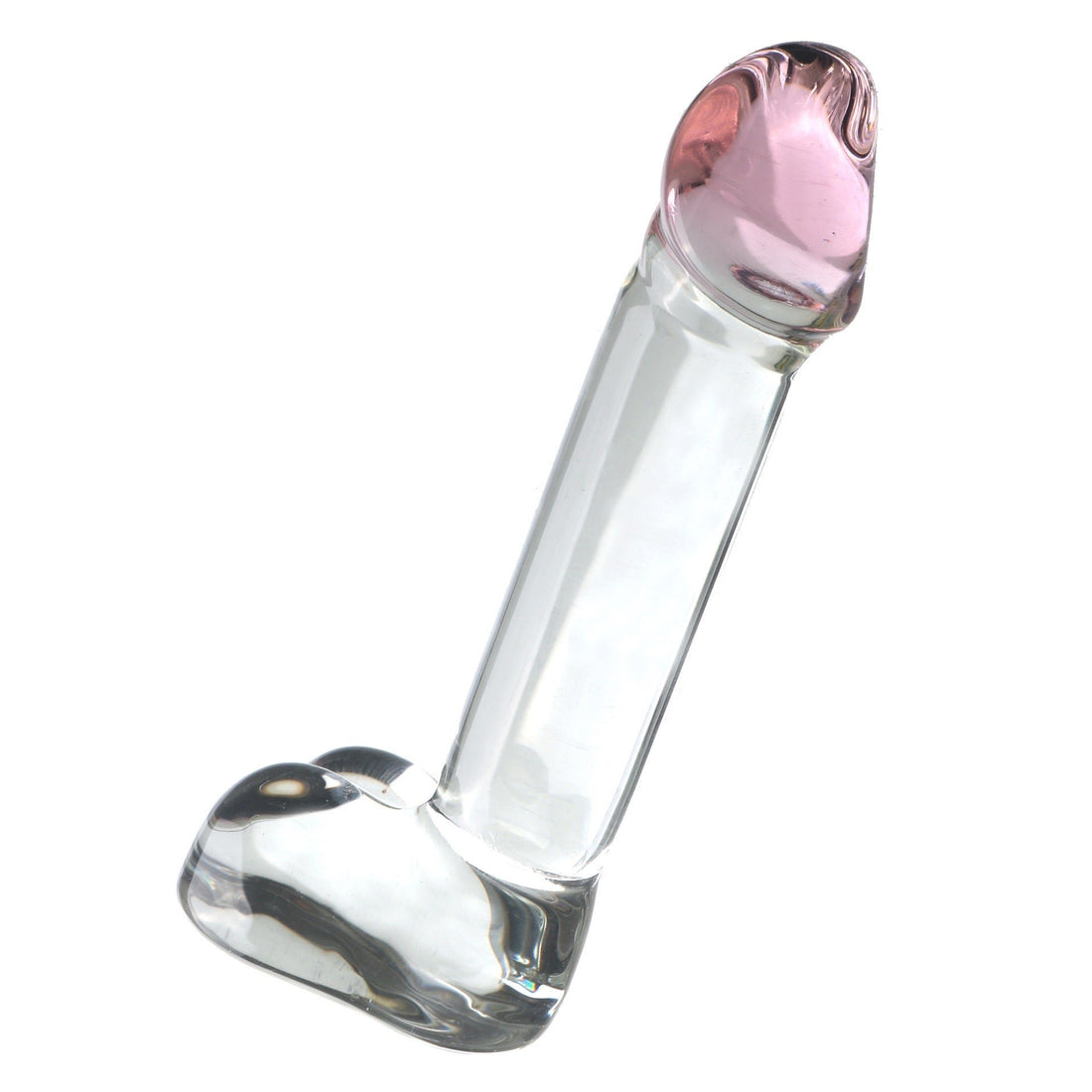 6 inch Small Beginner Clear Glass Dildo