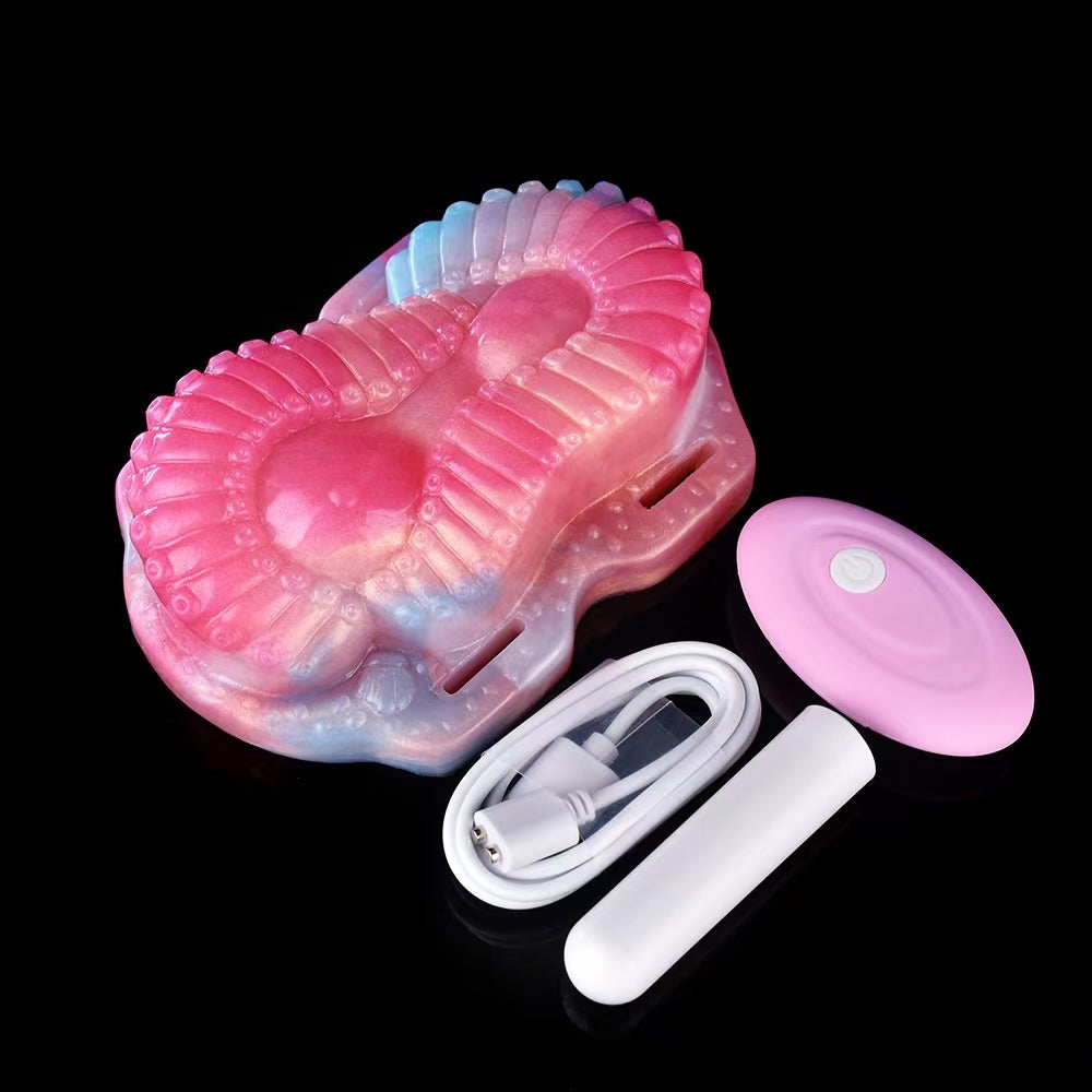 Grinder Vibrator Pink Wear Sex Toy