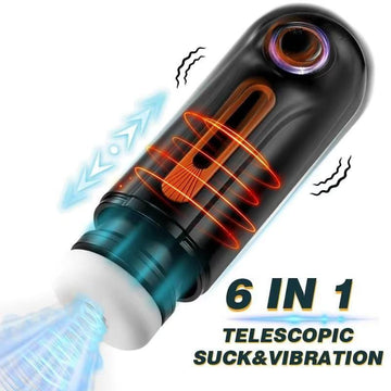 Heating And Vibrating Automatic Male Masturbator