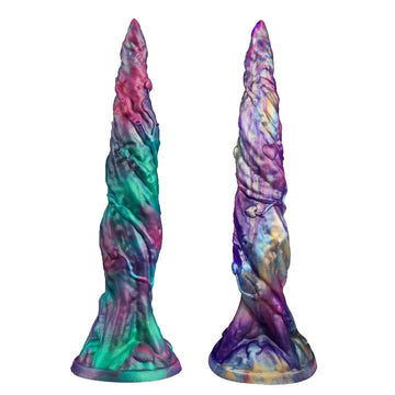 10 Inch Long Vine Tapered Anal Fantasy Dildo