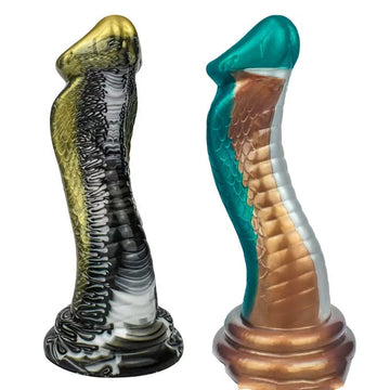 8 Inch Curved Snake Animal Anal Dildos